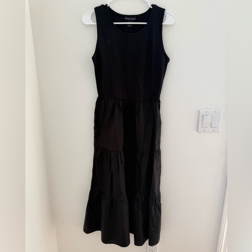 Cynthia Rowley Women's Black Sleeveless Dress